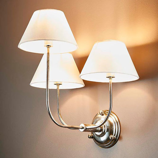 Buy Wall Sconce Australia Trilogy 3 Light Wall Light Base Antique Silver - ELPIM30755AS