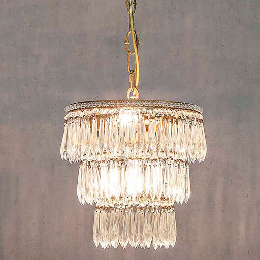 Buy Chandeliers Australia Eve Chandelier Antique Brass Glass - ELD37