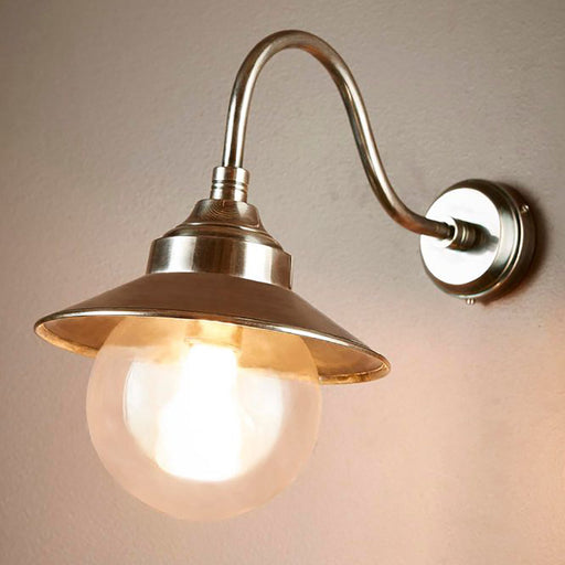 Buy Exterior Wall Lights Australia Zermatt Outdoor Wall Lamp Antique Silver - ELPIM51811AS