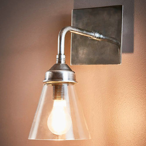 Buy Wall Sconce Australia Basel 1 Light Wall Lamp Silver - ELPIM85388AS