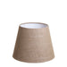 Buy Lamp Shades Australia Small Taper Lamp Shade (12x8x9 H) - Dark Natural Linen - Linen Lamp Shade - ELSZ1289NLEU