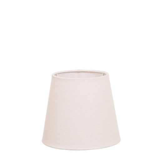Buy Lamp Shades Australia XXS Taper Lamp Shade (7x5x6 H) - Textured Ivory - Linen Lamp Shade - ELSZ756IVEU