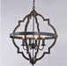 Buy Pendant Lights Australia Hyatt Medium Pendant Light Grey Iron - ELZR74304