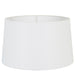 Buy Lamp Shades Australia XXL Drum Lamp Shade (20x18x12 H) - Textured Ivory - Linen Lamp Shade - ELSZ201812IVEU