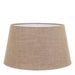 Buy Lamp Shades Australia XXL Drum Lamp Shade (20x18x12 H) - Dark Natural Linen - Linen Lamp Shade - ELSZ201812NLEU