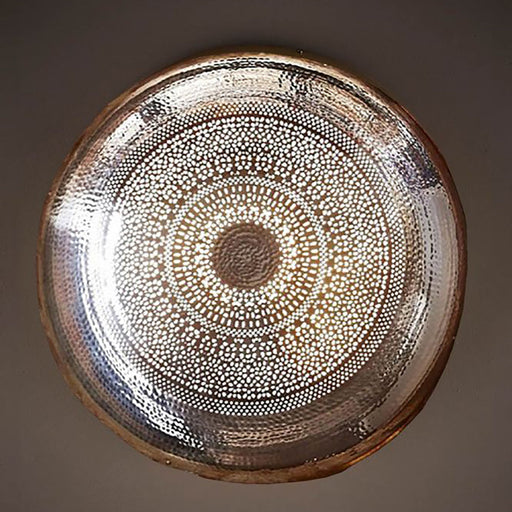 Buy Wall Sconce Australia Moroccan Wall Light Silver - ELMOR50SIL