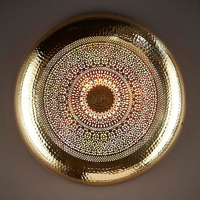Buy Wall Sconce Australia Moroccan Wall Light Brass - ELMOR50BRA