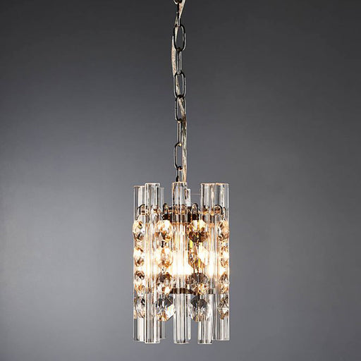 Buy Pendant Lights Australia Monza 1 Light Pendant Nickel - ELZR7526