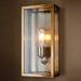 Buy Outdoor Wall Lanterns Australia Goodman Outdoor Lantern Wall Lamp Antique Brass - ELPIM51693AB