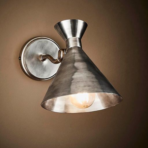 Buy Wall Sconce Australia Lawson 1 Light Wall Light silver - ELKH534S