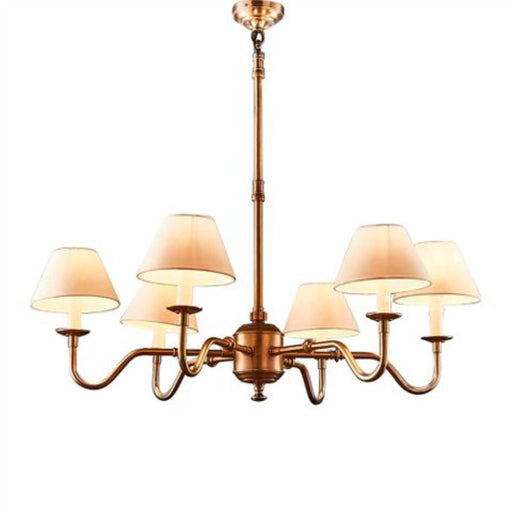 Buy Chandeliers Australia Prescot 6 Light Chandelier Base Antique Brass - ELPIM50727AB