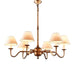 Buy Chandeliers Australia Prescot 6 Light Chandelier Base Antique Brass - ELPIM50727AB