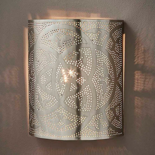 Buy Wall Sconce Australia Royce 1 Light Wall Light Nickel - ELJE22358