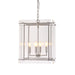 Buy Pendant Lights Australia Duke 4 Light Pendant Nickel - ELZRD50714N