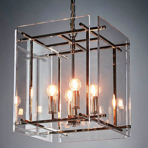 Buy Pendant Lights Australia Duke 4 Light Pendant Nickel - ELZRD50714N