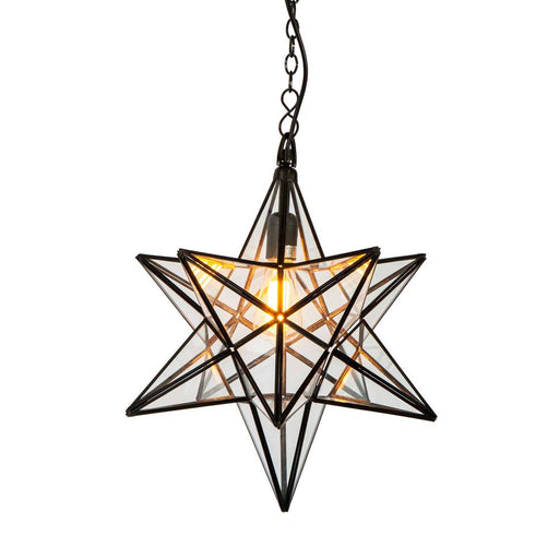Buy Pendant Lights Australia Star 1 Light Pendant Large - ELCITFR4371BRZ