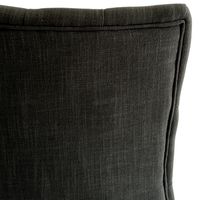 Diana Button Hamptons Dining Chair Grey - OWFC0031CH