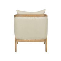 Asteria Oakwood Veneer Armchair Natural - OWFC0055