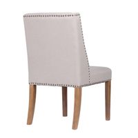 Ithaca Oakwood Dining Chair Beige - OWFC0069B