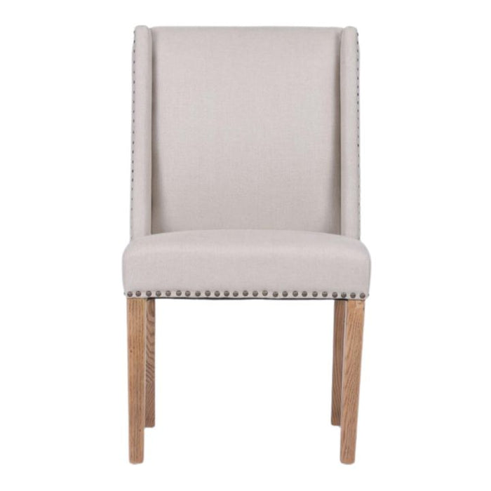 Ithaca Oakwood Dining Chair Beige - OWFC0069B