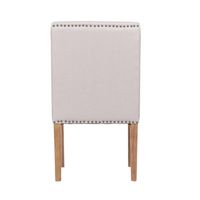 Ithaca Oakwood Dining Chair Beige - OWFC0069B