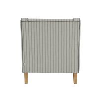 Bondi Hamptons Pin Stripe Armchair Blue - OWFL0227P-1