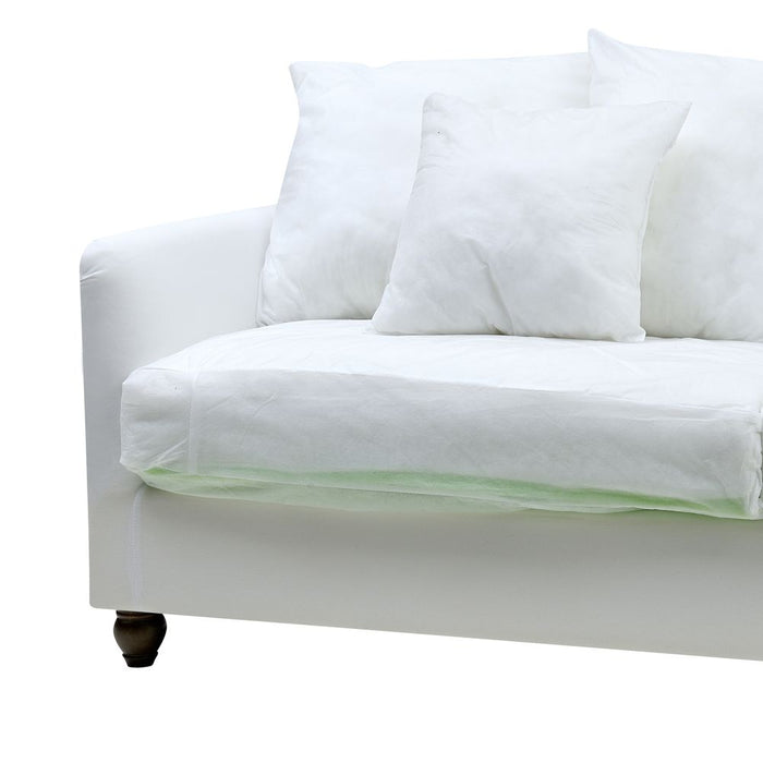 Noosa Hamptons 3 Seat Sofa Base & Cushion Inserts White - OWFL0235