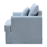 Byron Hamptons Armchair Slip Cover Blue - OWFL0301B-1C