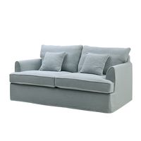 Byron Hamptons 2.5 Sofa Seat Slip Cover Blue - OWFL0301B-2.5C