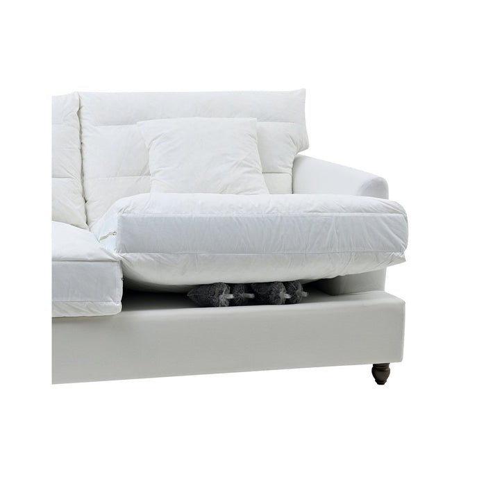 Byron 2.5 Seat Naked Sofa Base & Cushion Inserts White - OWFL0301BASE2.5