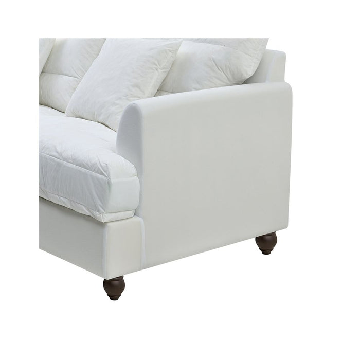 Byron 2.5 Seat Naked Sofa Base & Cushion Inserts White - OWFL0301BASE2.5