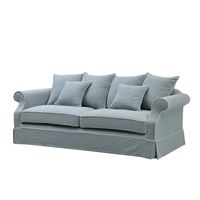 Avalon Hamptons 3 Seat Sofa Slip Cover Blue - OWFL0302B-3C