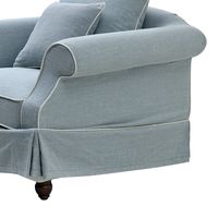 Avalon Hamptons 2 Seat Sofa Slip Cover Blue - OWFL0302B-2C