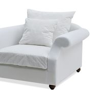 Avalon Hamptons Armchair Naked Base White - OWFL0302BASE1