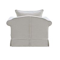 Avalon Hamptons Armchair Sofa Slip Cover Ivory - OWFL0302IV-1C