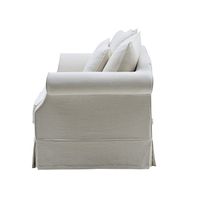 Avalon Hamptons 2 Seat Sofa Slip Cover Ivory - OWFL0302IV-2C