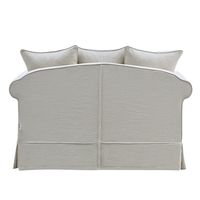 Avalon Hamptons 2 Seat Sofa Slip Cover Ivory - OWFL0302IV-2C