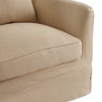 Noosa Hamptons Armchair Sofa Slip Cover Beige - OWFL0226B-1C