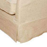 Noosa Hamptons Armchair Sofa Slip Cover Beige - OWFL0226B-1C
