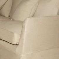 Noosa Hamptons 3 Seat Sofa Slip Cover Beige - OWFL0226B-3C