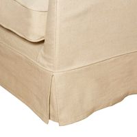 Noosa Hamptons 3 Seat Sofa Slip Cover Beige - OWFL0226B-3C