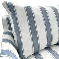 Noosa Hamptons Armchair Slip Cover Sky Tripe Blue - OWFL0226BS-1C