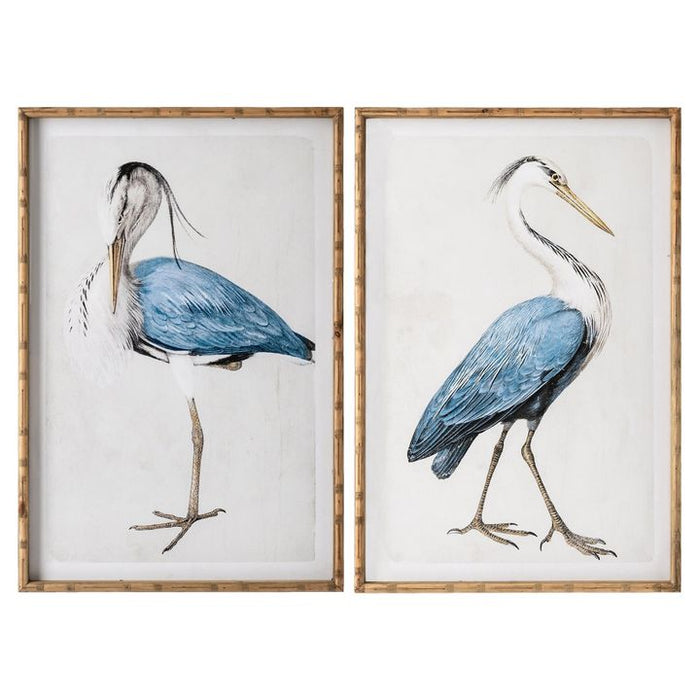 Trinity Beach Sea Birds Set of 2 Wall Art Ivory - OWHM2040