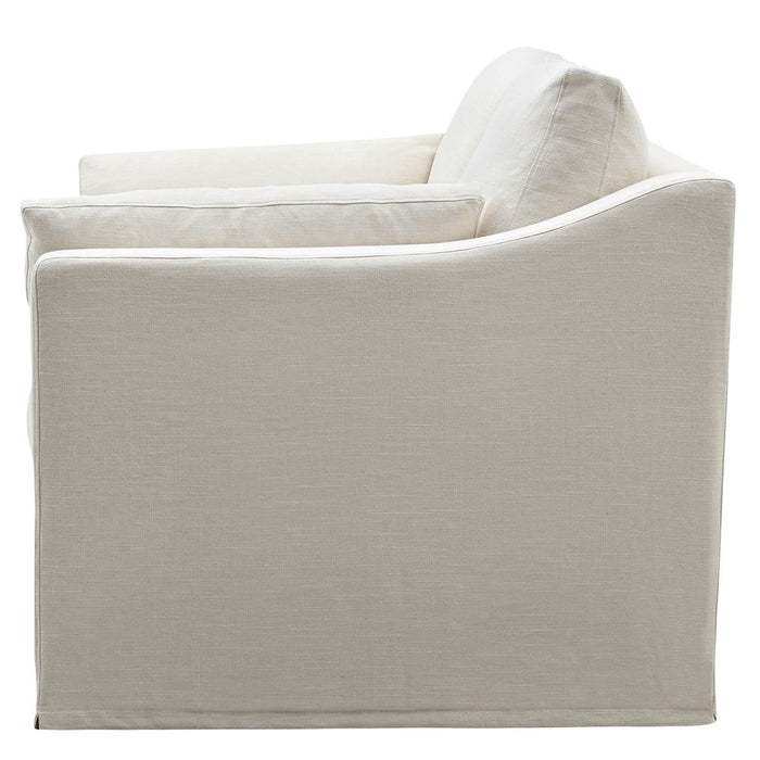 Clovelly Hamptons 2 Seat Sofa Naked Base Off White - OWFL0303BASE2