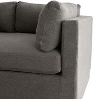 Marbella Modular Sofa Seat Slip Cover Grey - OWFL0400ST-CB