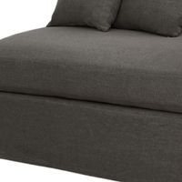 Marbella Modular Sofa Seat Slip Cover Grey - OWFL0400ST-CB