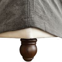 Marbella Modular Sofa Seat Slip Cover Grey - OWFL0400ST-CB