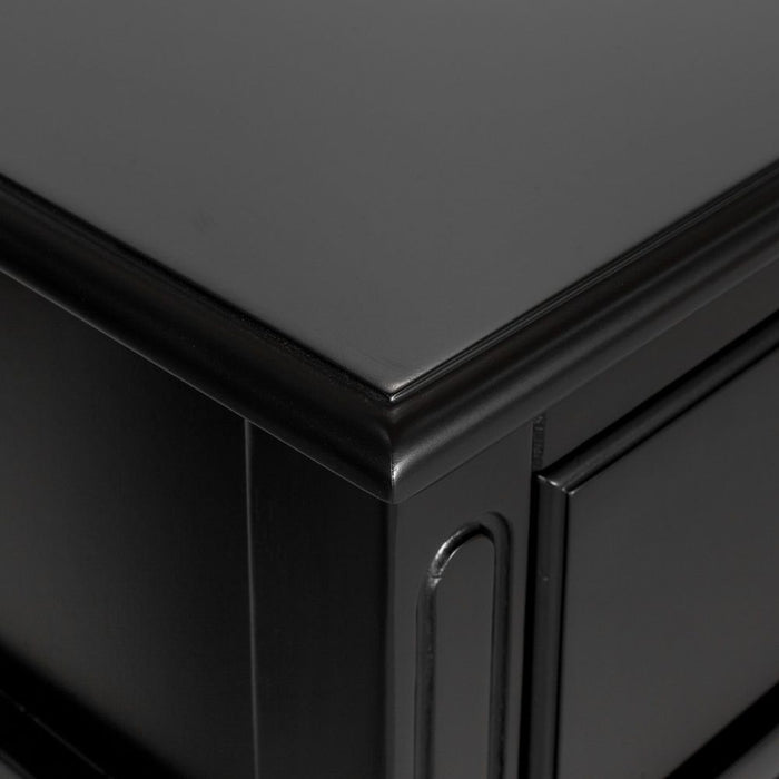 Sorrento Hamptons 3 Drawer Console Table Black - OWFV0010B