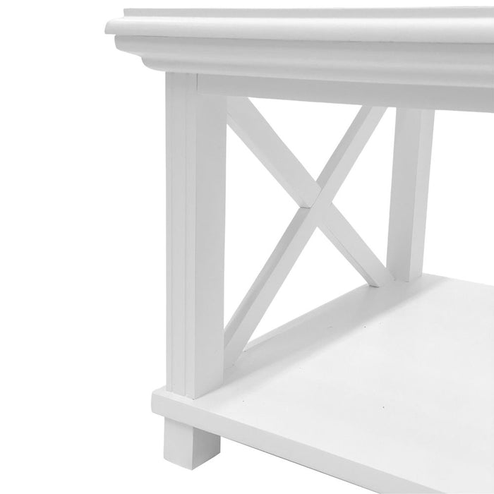 Sorrento Hamptons Rectangle Coffee Table White - OWFV0012