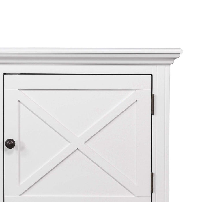 Sorrento Hamptons Media Unit White - OWFV0025